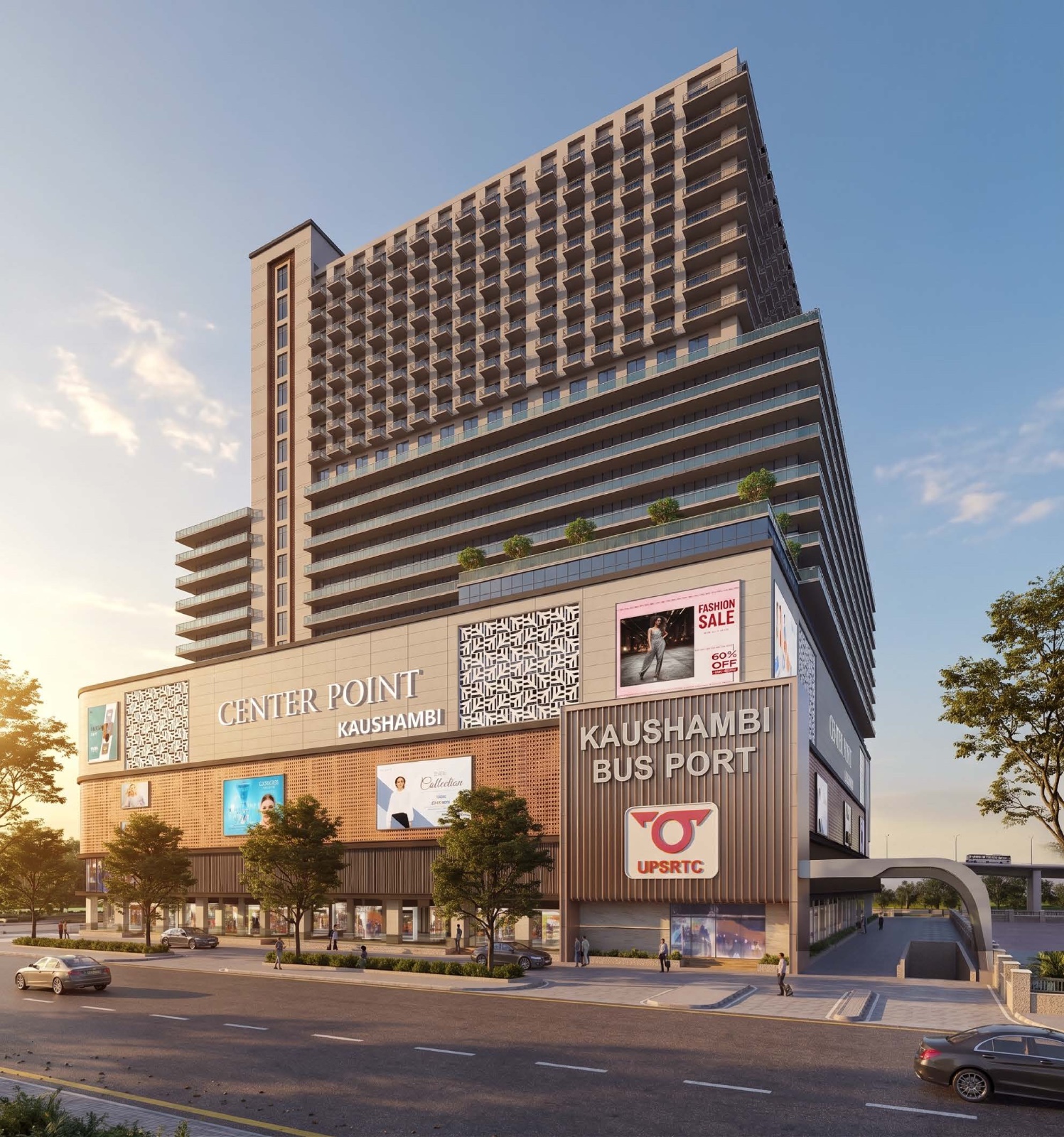 Center Point Kaushambi facade